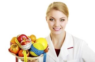 Recommendations of nutritionists for proper weight loss